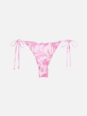 Miami Cheeky Badeslip mit Toile de Jouy-Print