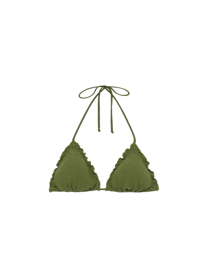 Sagittarius zebra embossed classic triangle top - MC2 Saint Barth