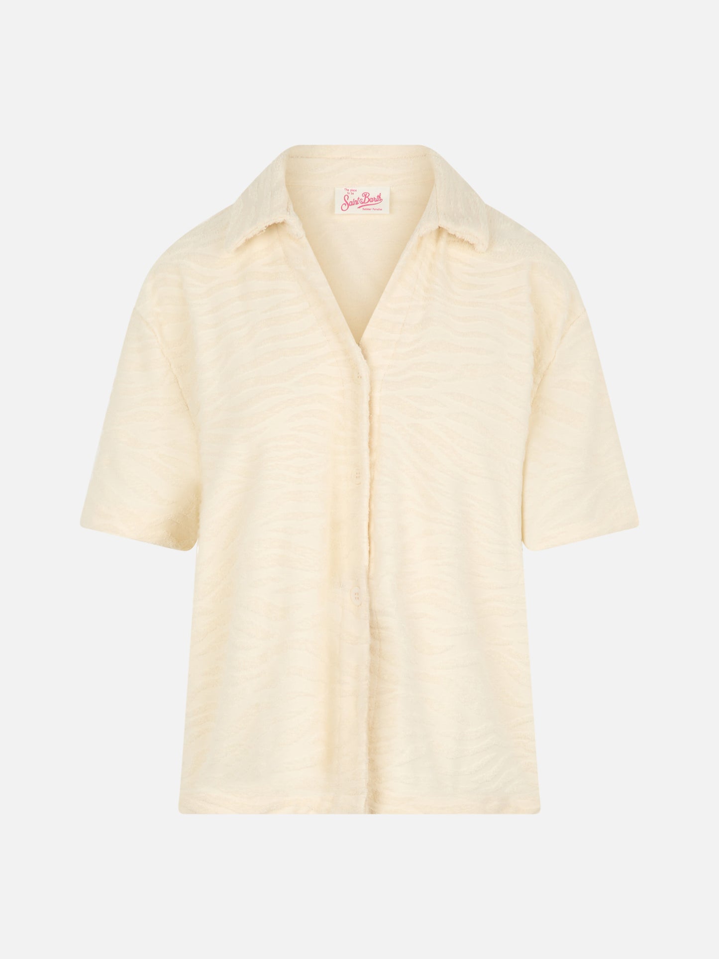 Woman terry cotton shirt Sheila