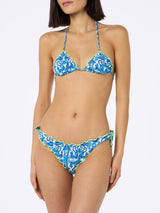 Damen Triangel-Bikini Sarius mit Napoli-Print | SSC NAPOLI SONDEREDITION