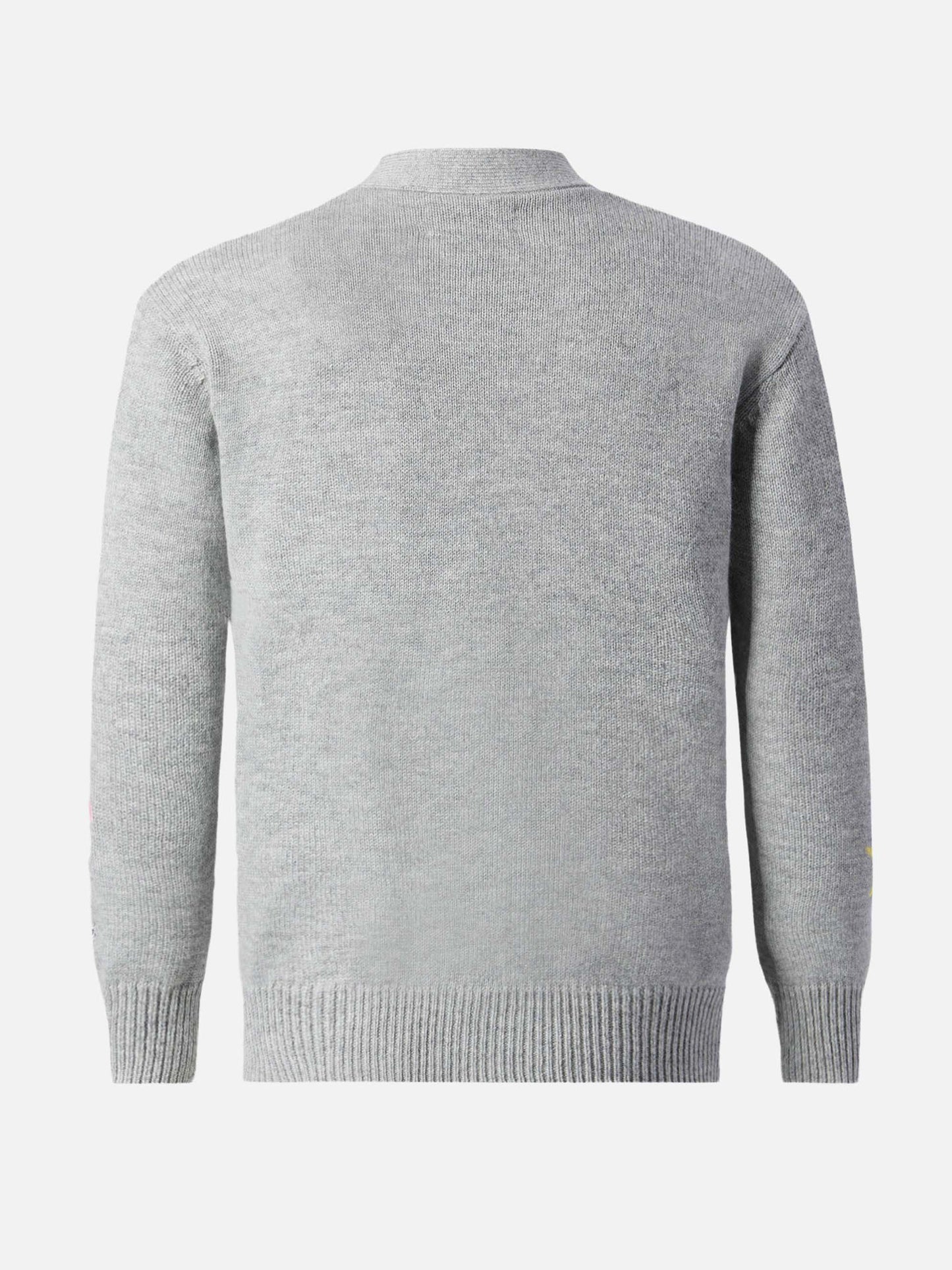 Sasi Donegal-wool blend cardigan with Titti e Silvestro jacquard | WARNER BROS. SPECIAL EDITION