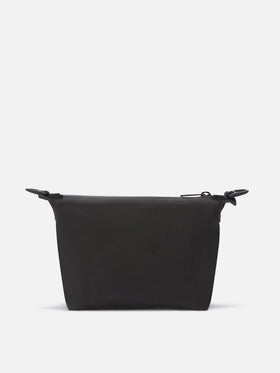 Schwarzes nahtloses gewachstes pouch 