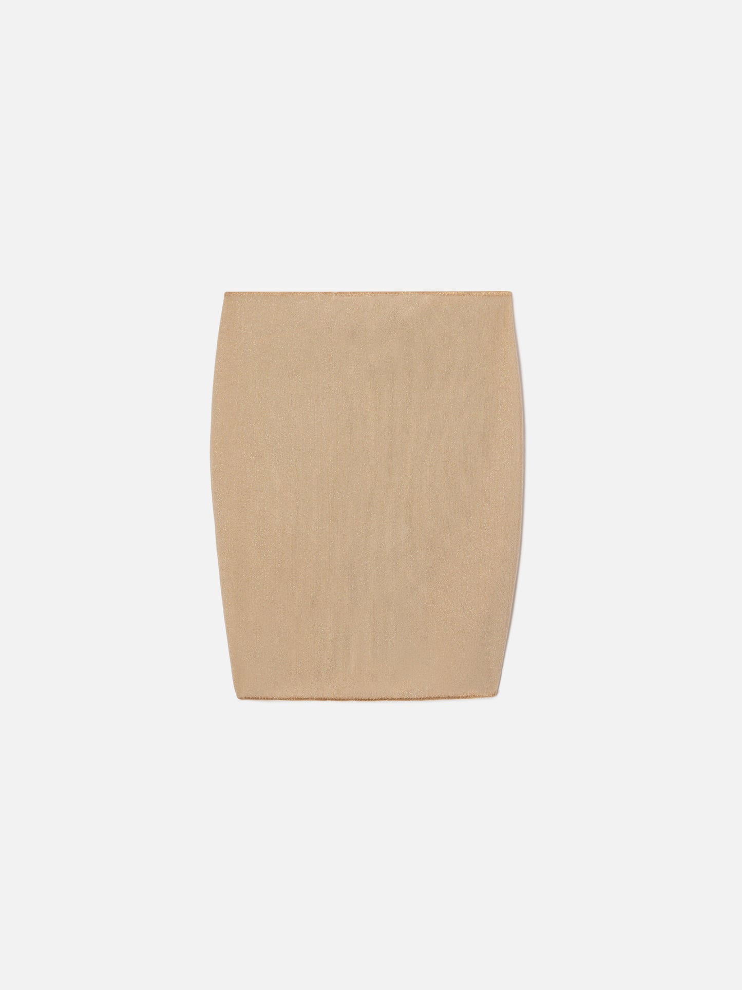 Pareo corto Sery Jr in maglia viscosa lurex oro