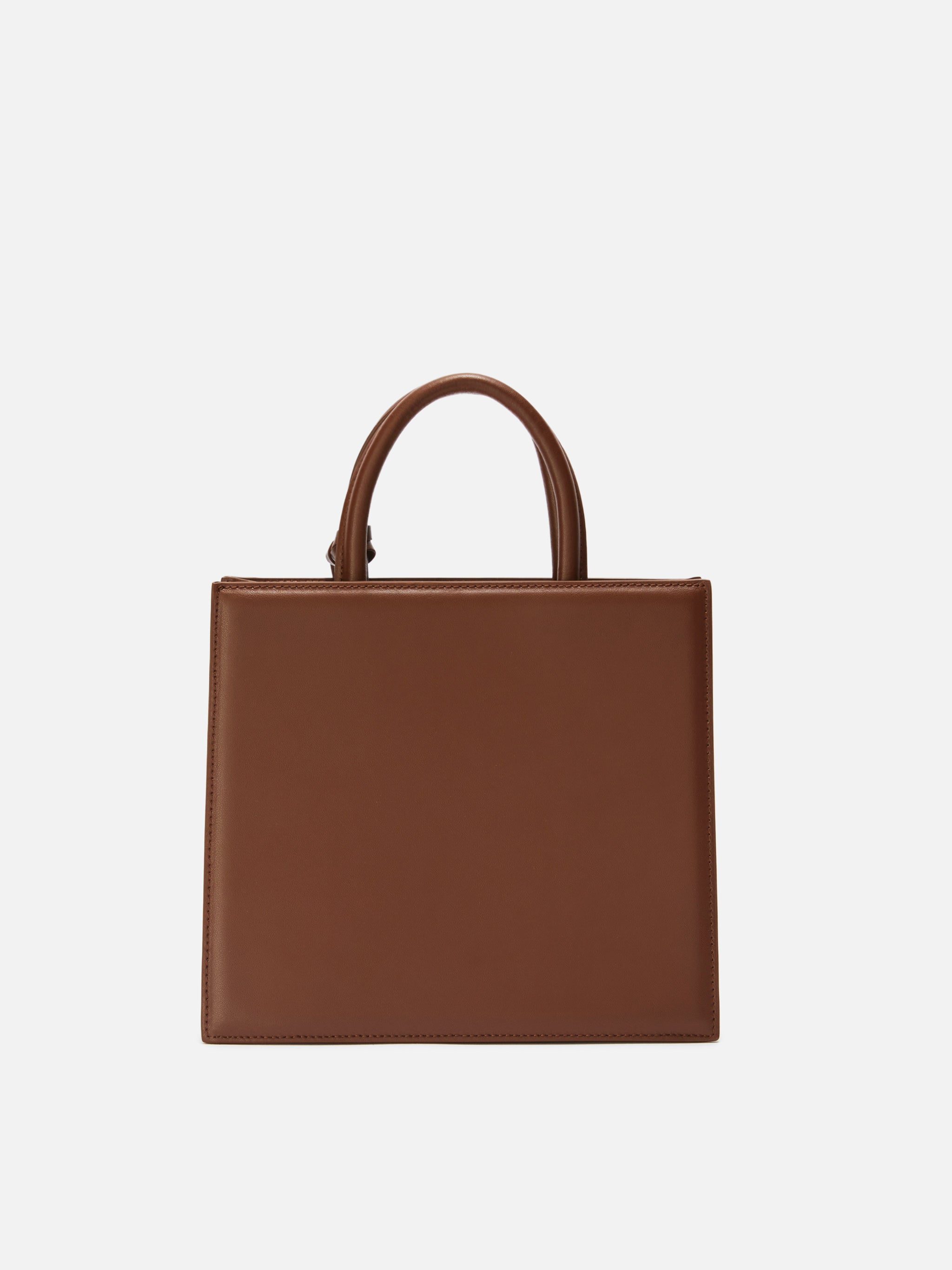 Shop Bag Midi Handbag in brown leather – MC2 Saint Barth