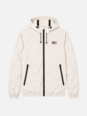Sloop ice white Jacke aus technischem Stretchgewebe 
