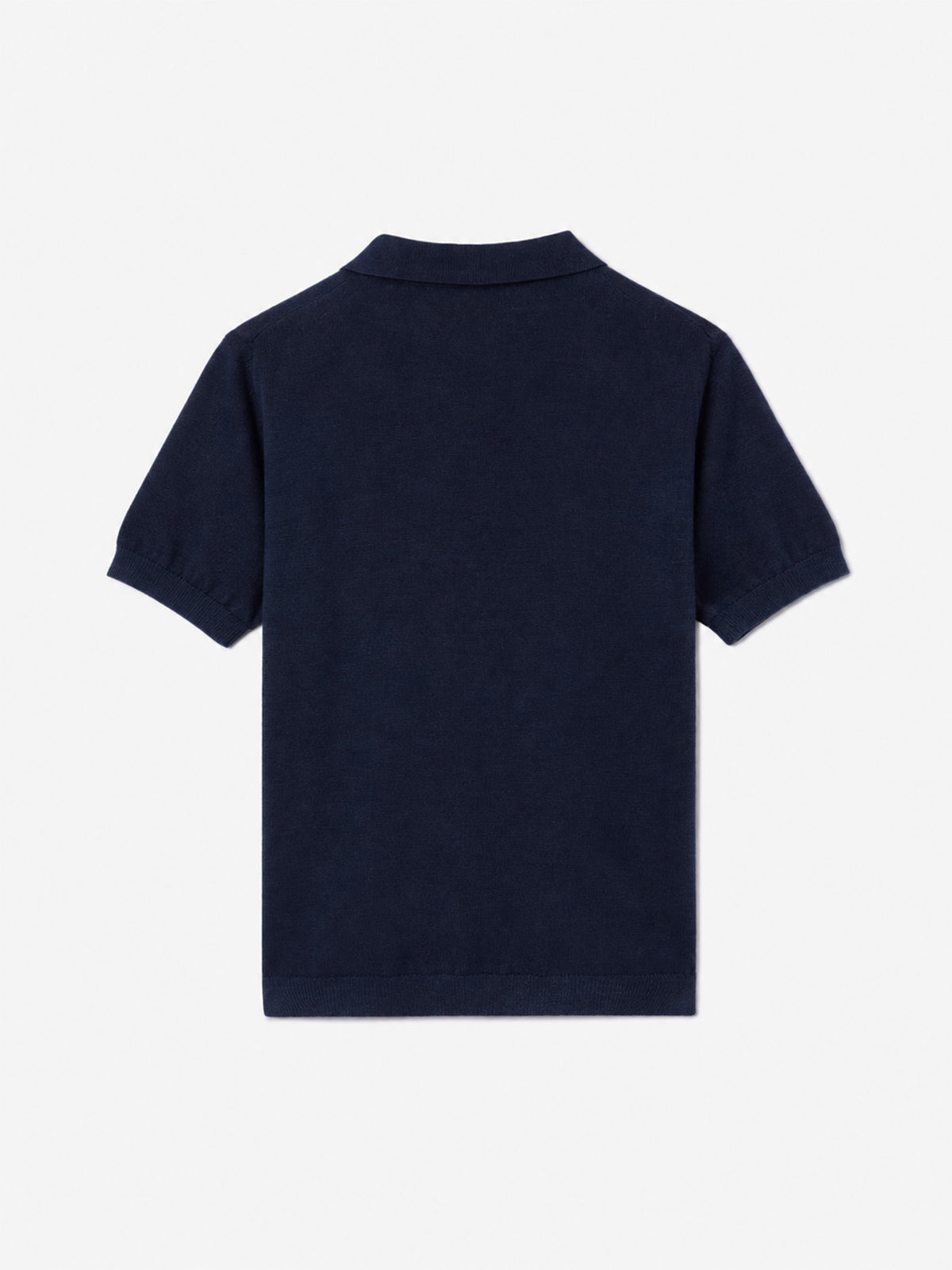 Polo in maglia Sloan Jr blu navy