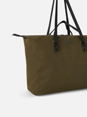 Bolso Maxi encerado Seamless verde militar 