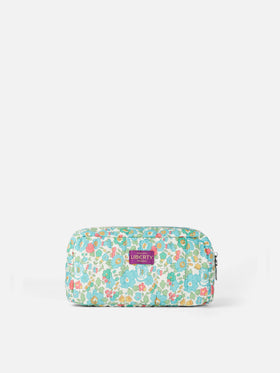 Betsy Patchwork-gestepptes Soft Pouch | HERGESTELLT MIT LIBERTY FABRIC 