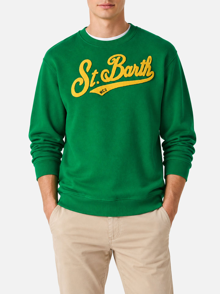 Soho-Sweatshirt mit Frottee-Logo 