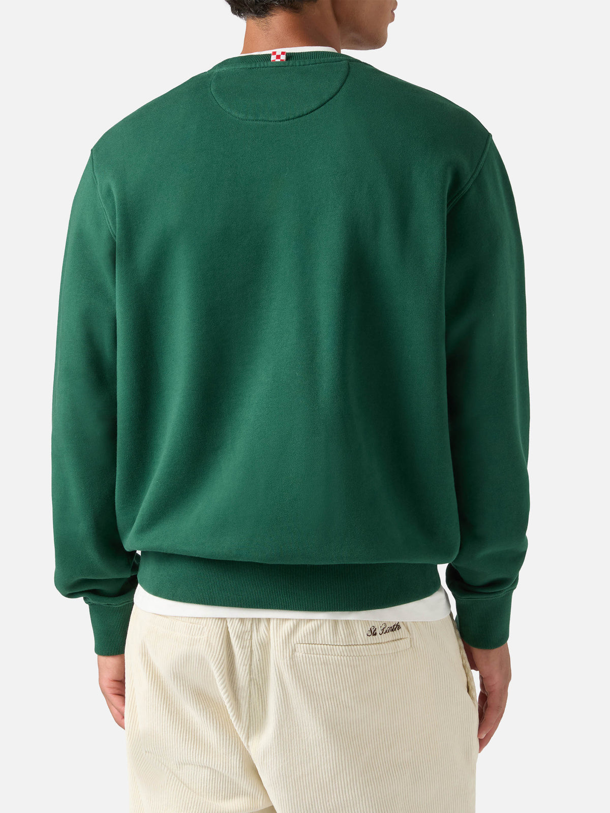 Green Soho cotton sweatshirt with Snoopy print | Special edition