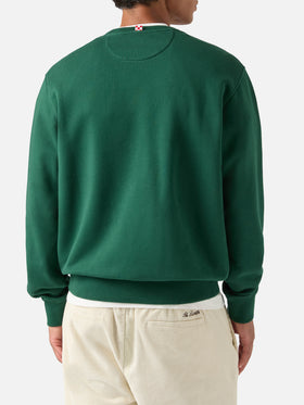 Green Soho cotton sweatshirt with Snoopy print | Special edition