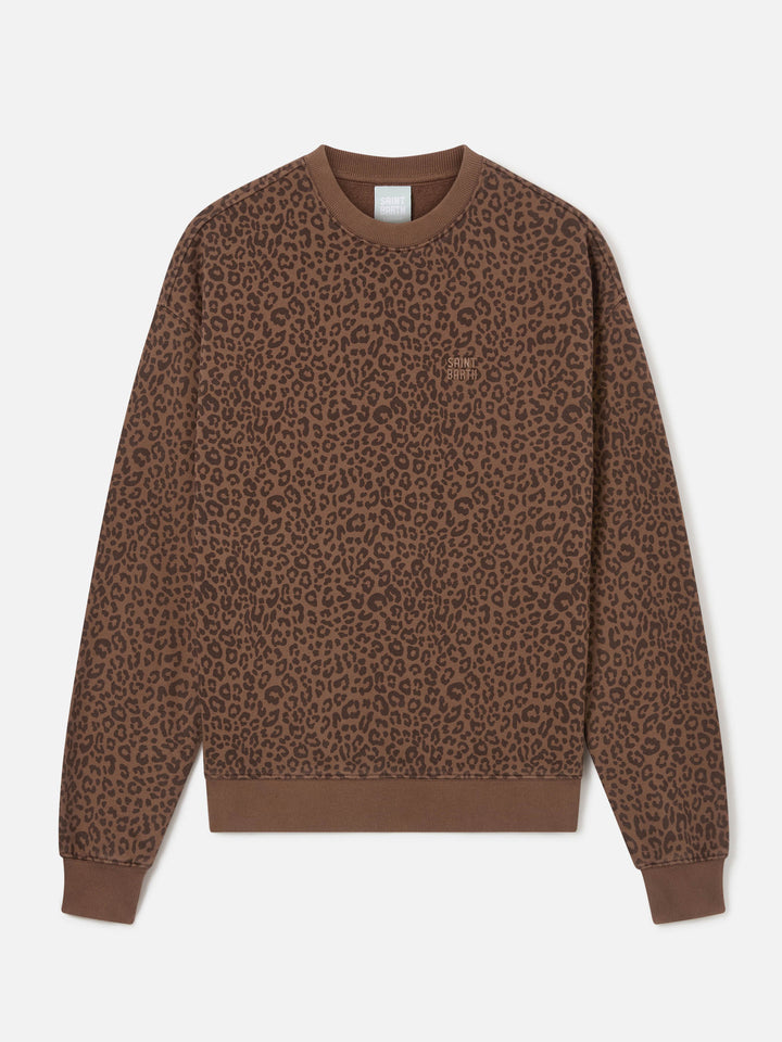 Sweat-shirt Stardust à imprimé léopard 