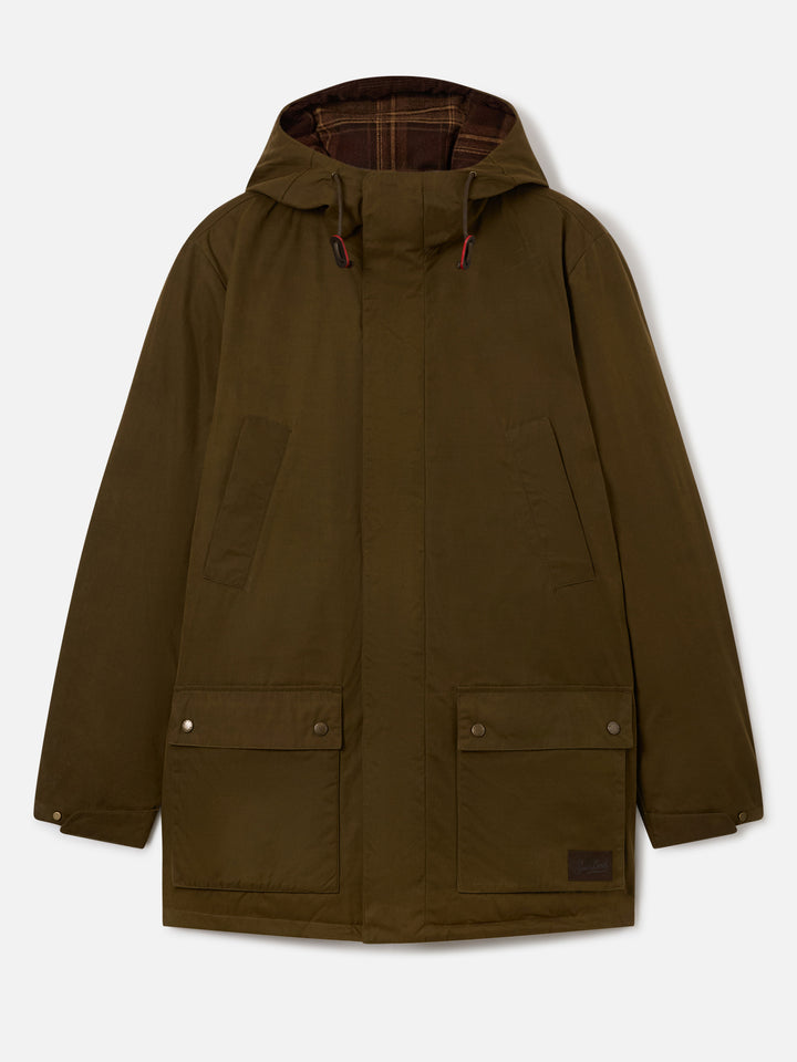 Parka ciré Green Sven avec capuche 