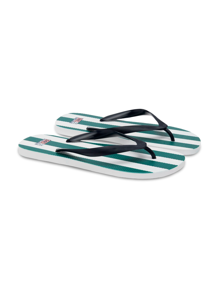 Flip flops Tommy with striped print - MC2 Saint Barth