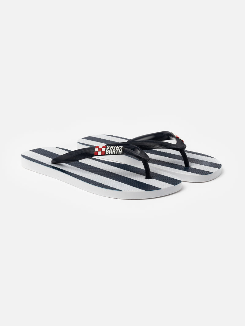 Gestreifte Flip-Flops Tommy