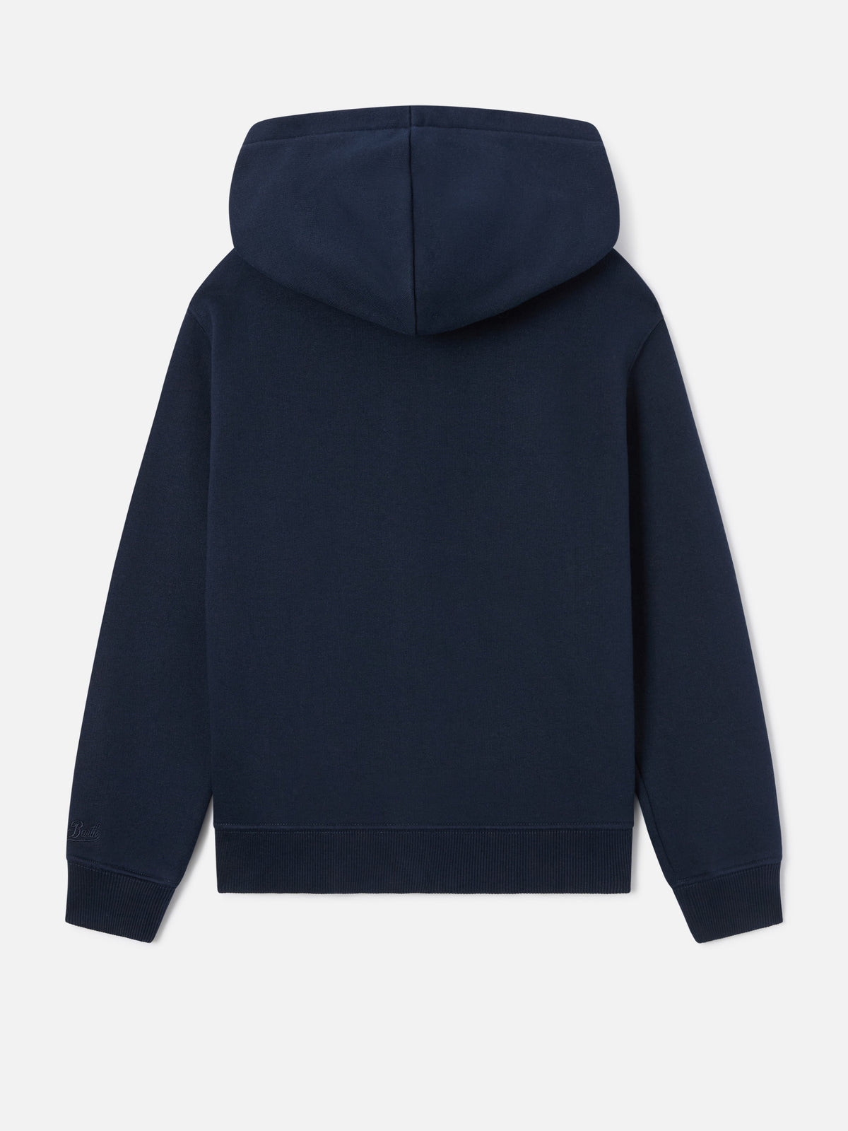 Sudadera con capucha Toronto de mezcla de algodón Navy blue con monograma SB Legacy 