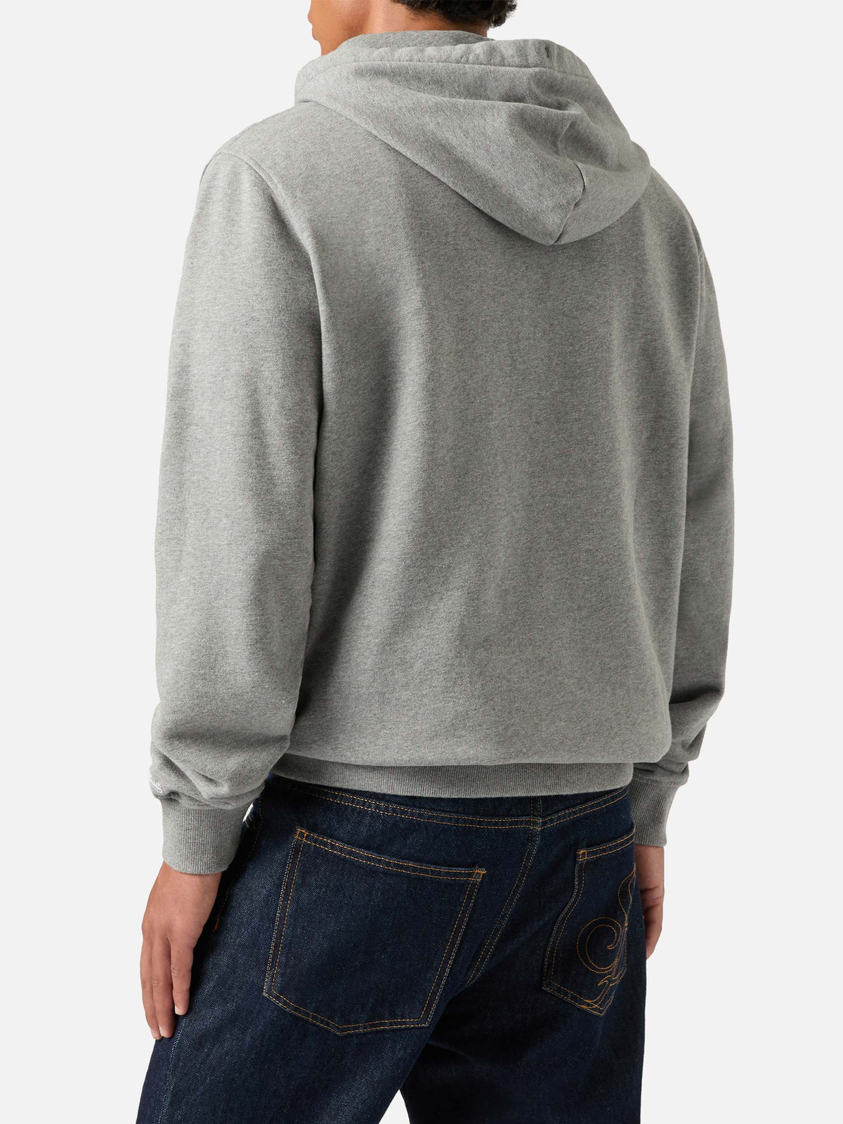 Grey Tribeca cotton hoodie with Snoopy print | Special edition