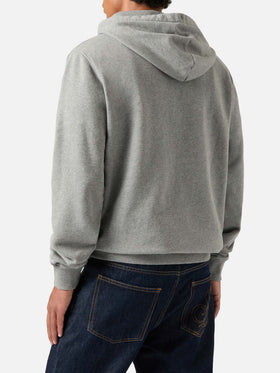 Grey Tribeca cotton hoodie with Snoopy print | Special edition