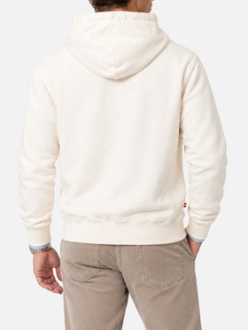 Tribeca sweatshirt with St. Barth apres ski club embroidery