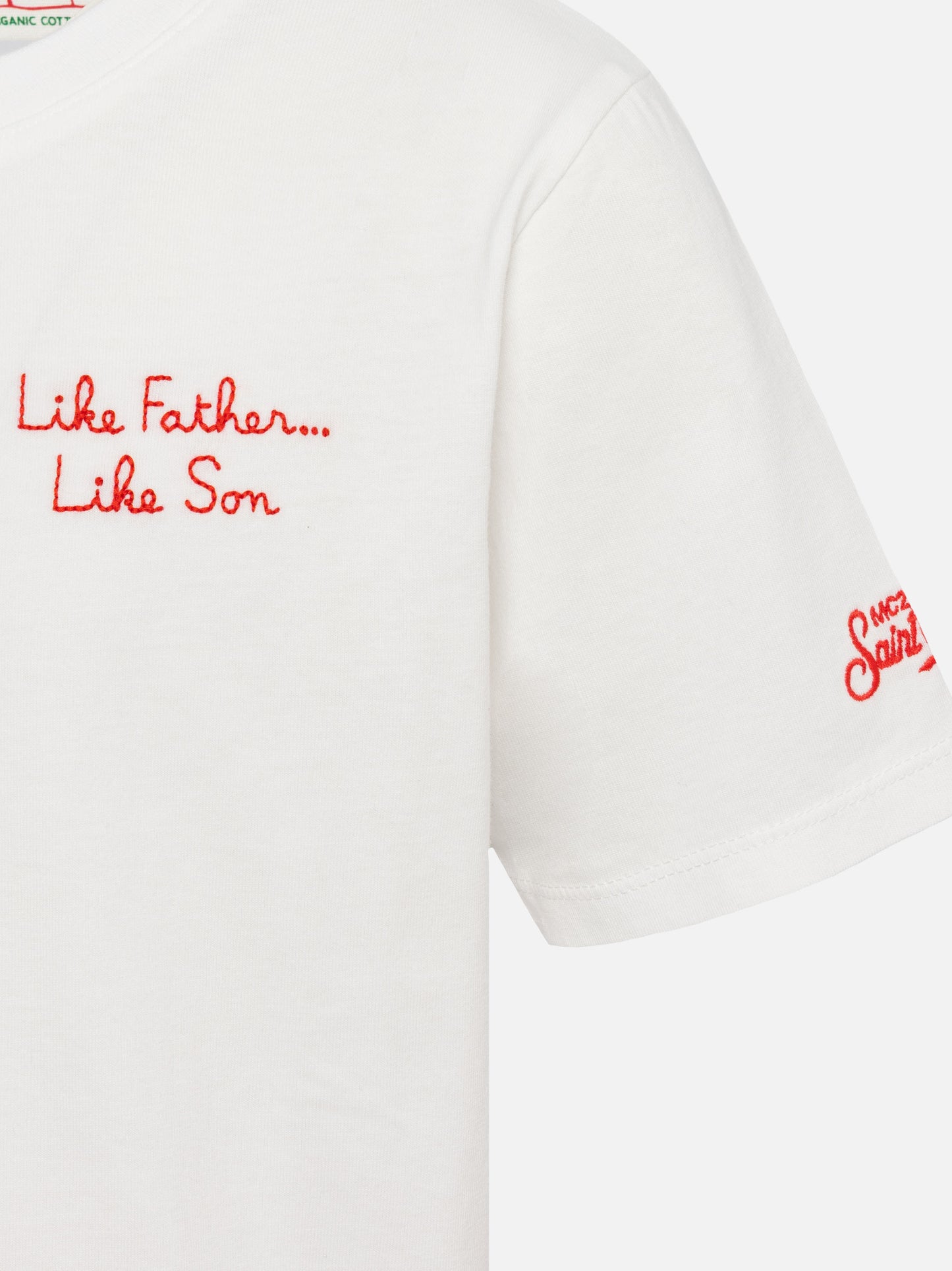 T-shirt da bambino in cotone con stampa e ricamo Bart e Homer |EDIZIONE SPECIALE SIMPSON