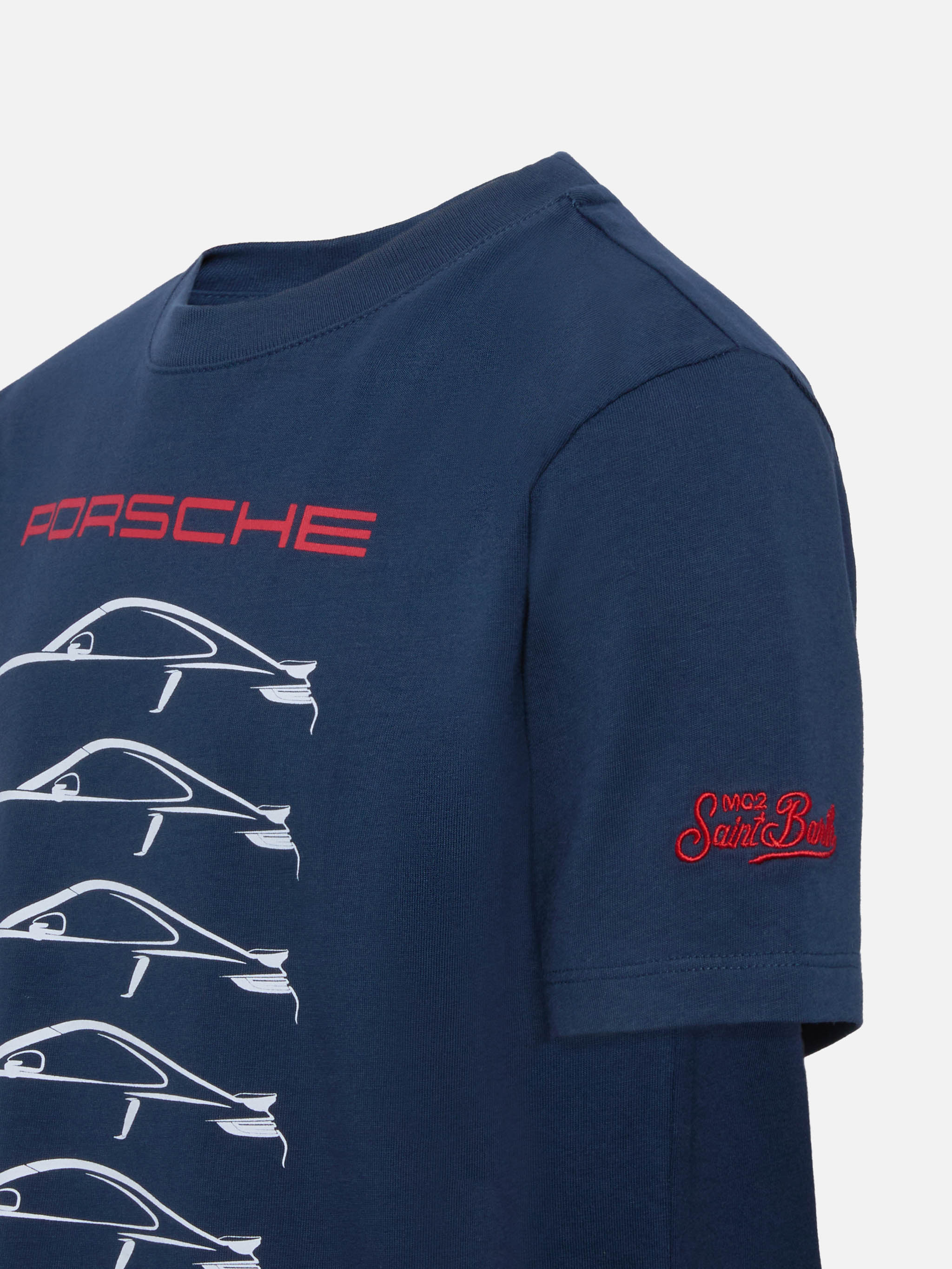 Porsche Design グラフィックTシャツ Mサイズ 青 Porsche Design グラフィックTシャツ Mサイズ 青 - メルカリ
