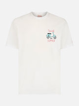 Man t-shirt with Vespa placed print and embroidery | VESPA SPECIAL EDITION