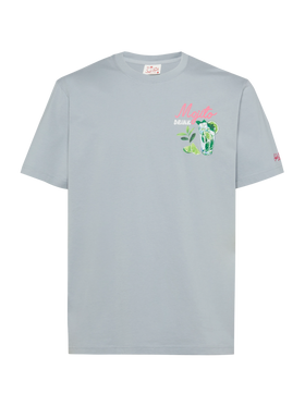T-shirt Man in cotone con stampa Mojito