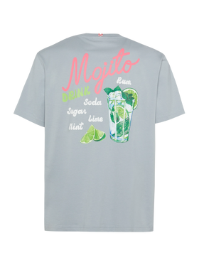 T-shirt Man in cotone con stampa Mojito