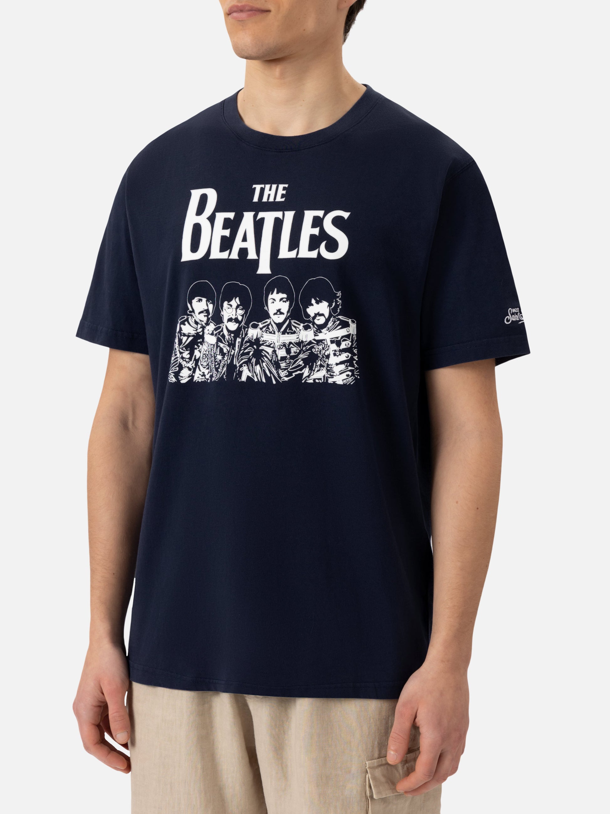 Cotton T-shirt with Beatles band print THE BEATLES SPECIAL EDITION S