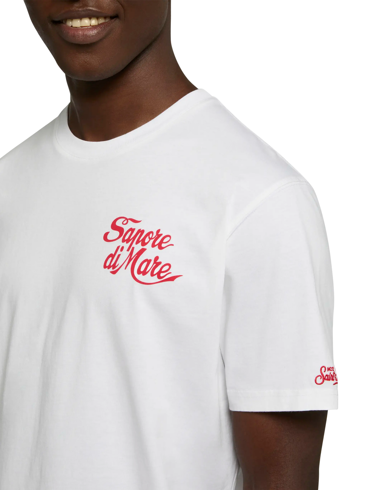 Cotton T-shirt with Forte dei Marmi 83 print |SAPORE DI MARE SPECIAL EDITION