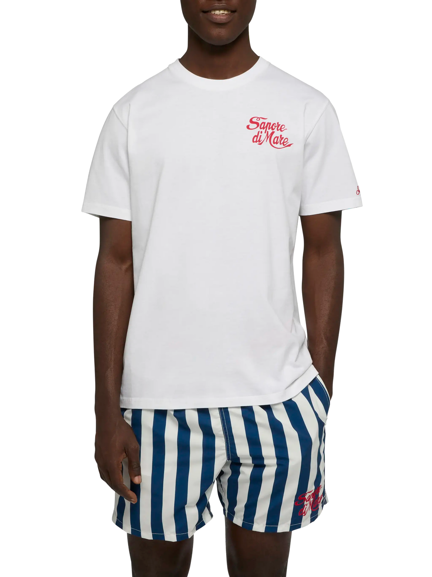 Cotton T-shirt with Forte dei Marmi 83 print |SAPORE DI MARE SPECIAL EDITION