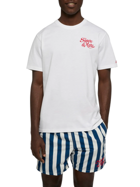 Cotton T-shirt with Forte dei Marmi 83 print |SAPORE DI MARE SPECIAL EDITION