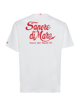 Cotton T-shirt with Forte dei Marmi 83 print |SAPORE DI MARE SPECIAL EDITION