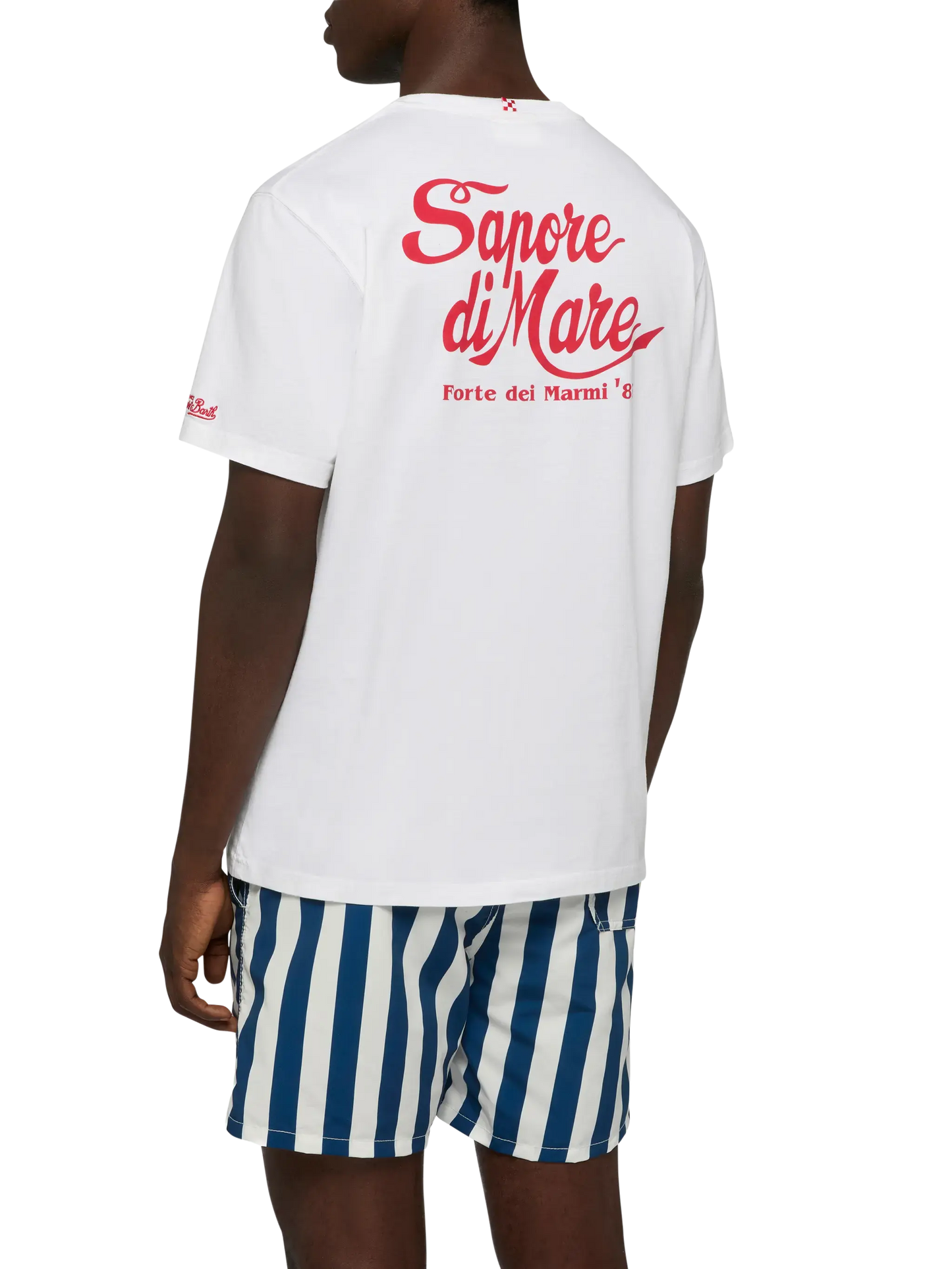 Cotton T-shirt with Forte dei Marmi 83 print |SAPORE DI MARE SPECIAL EDITION
