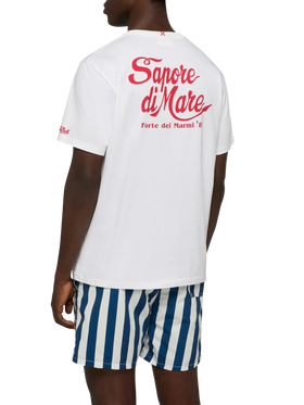 Cotton T-shirt with Forte dei Marmi 83 print |SAPORE DI MARE SPECIAL EDITION