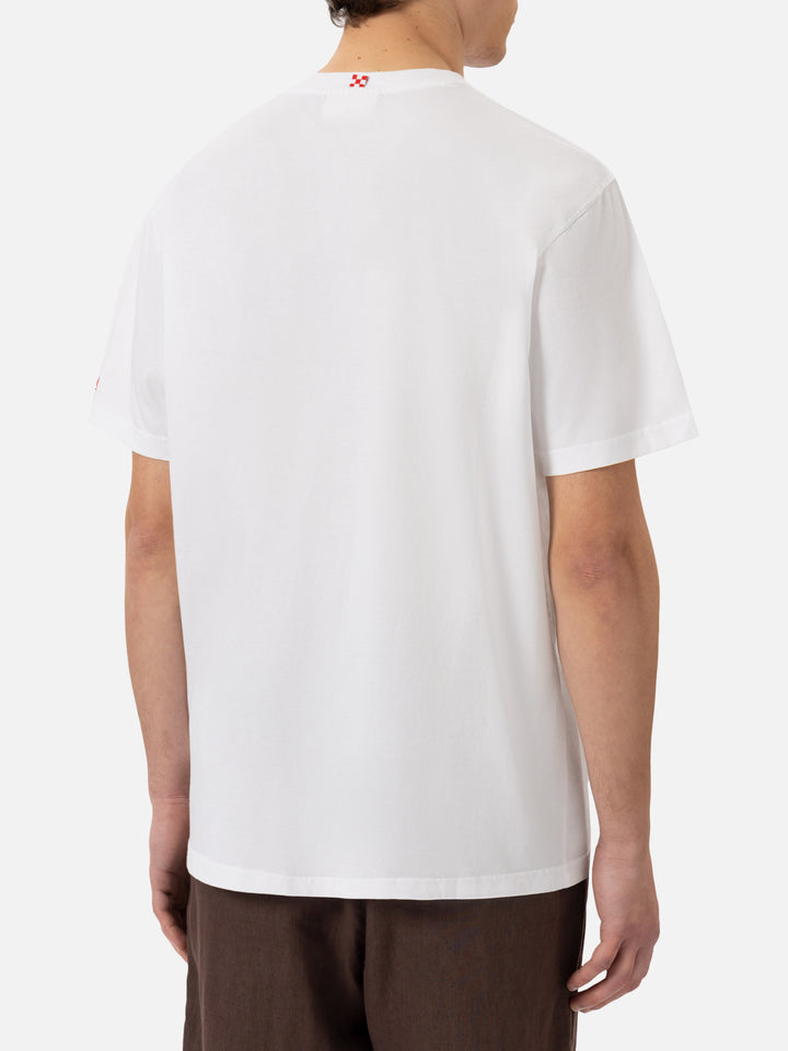 T-shirt Man in cotone con stampa "Forte dei Marmi 83" | SAPORE DI MARE SPECIAL EDITION