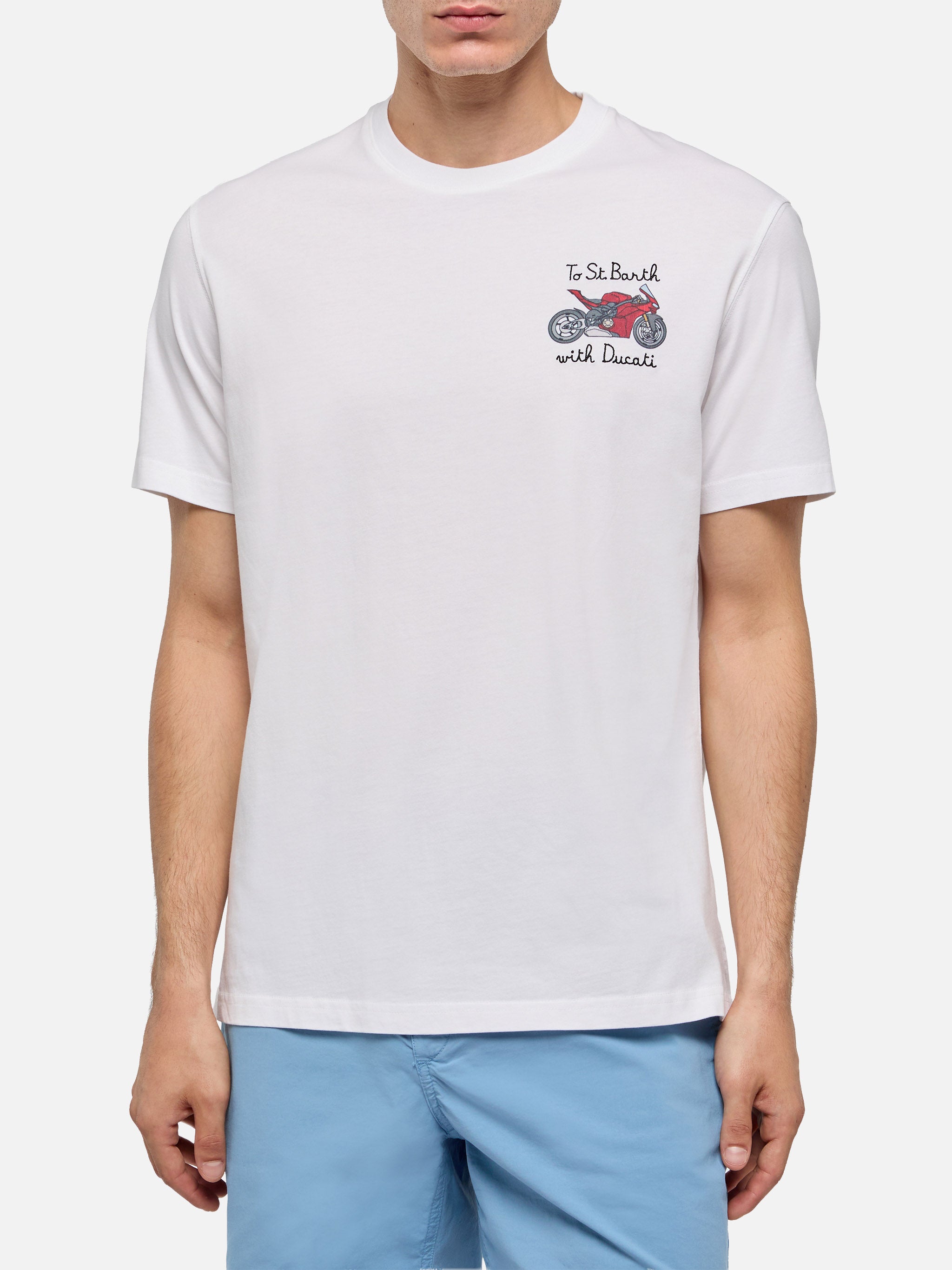 〈MC2 Saint Barth〉 リネンジャージーTシャツ （関税込み） MC2 Saint Barth〉 リネンジャージーTシャツ （関税込み） Man T