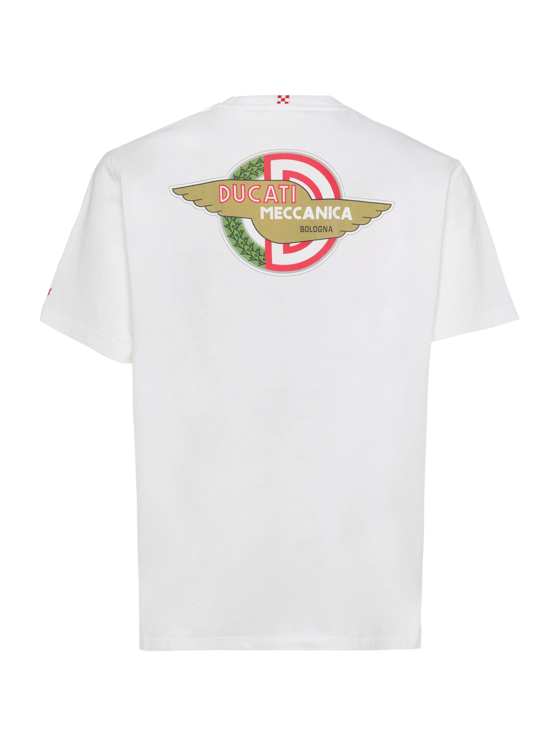 Cotton T-shirt with Ducati Meccanica logo print | DUCATI MOTORS® SPECIAL EDITION - MC2 Saint Barth