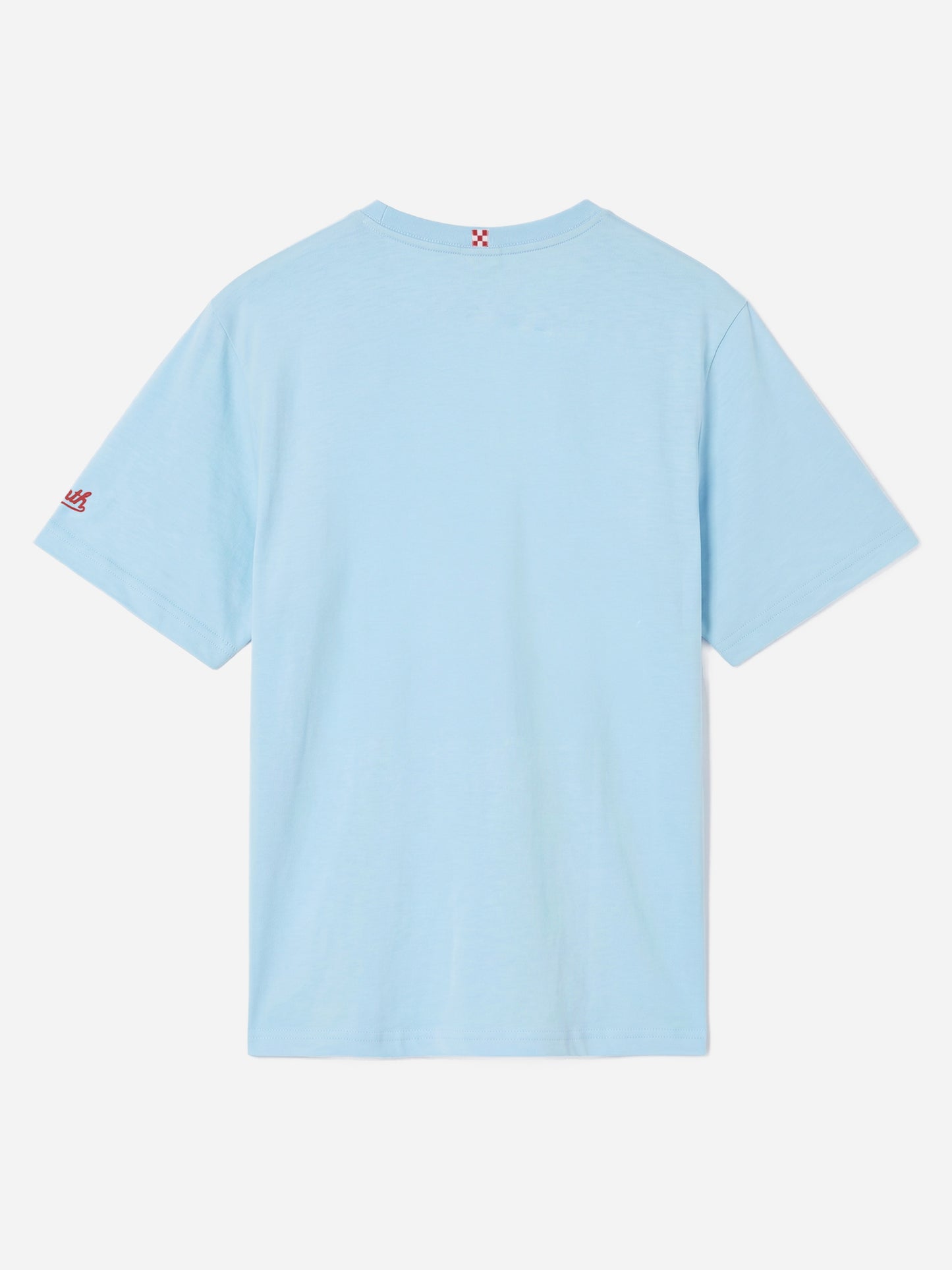 Light blue Man t-shirt with duck scooter print | Special Edition
