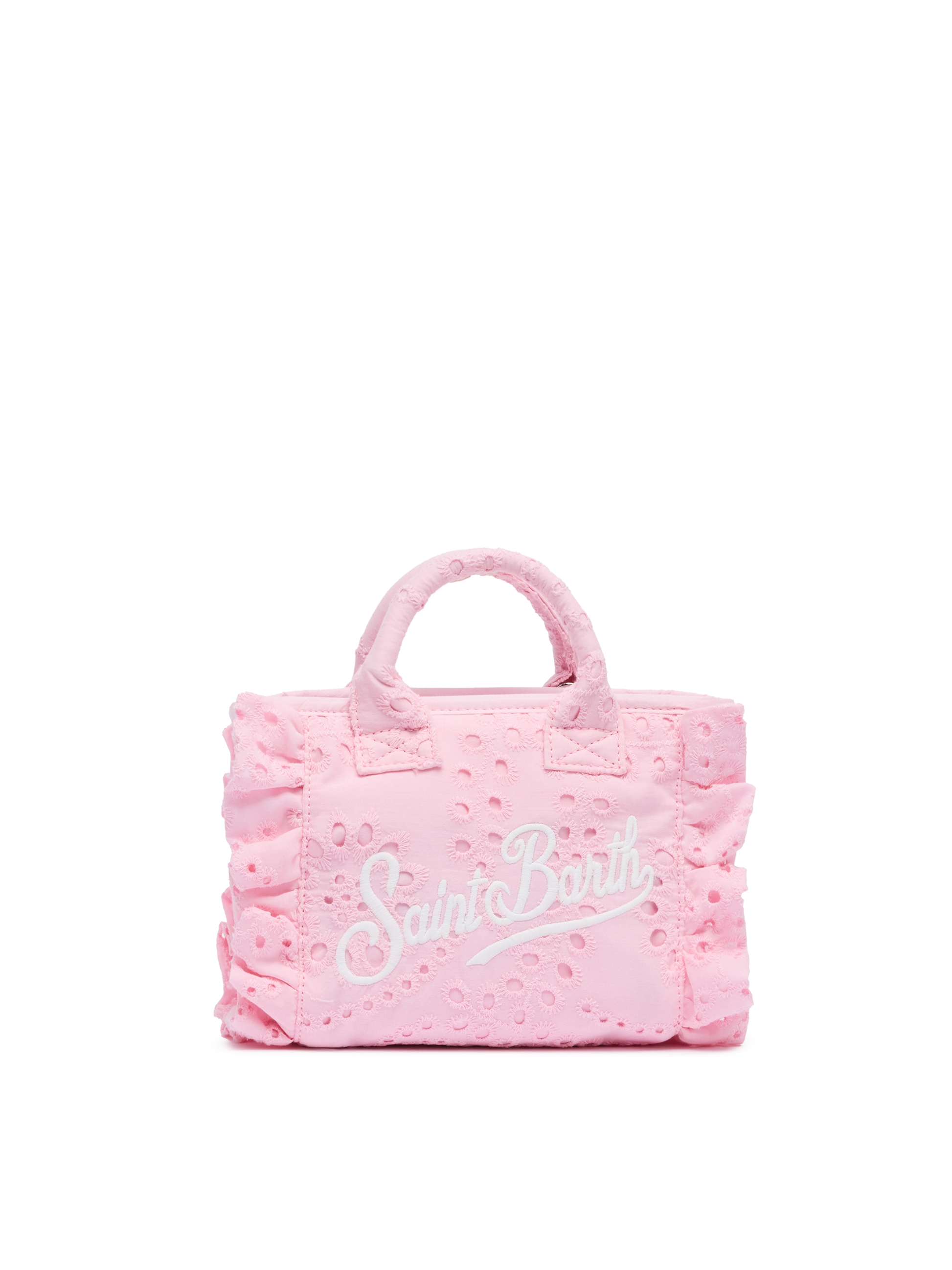 ハンドバッグ MC2 SAINT BARTH Vanity Mini Straw handbag with rhinestones Mini Vanity Straw effect bag with rhinestone embellishment