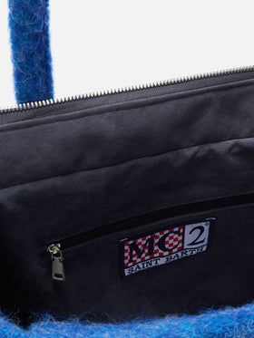 Borsa a spalla Vanity Blanket con frange laterali