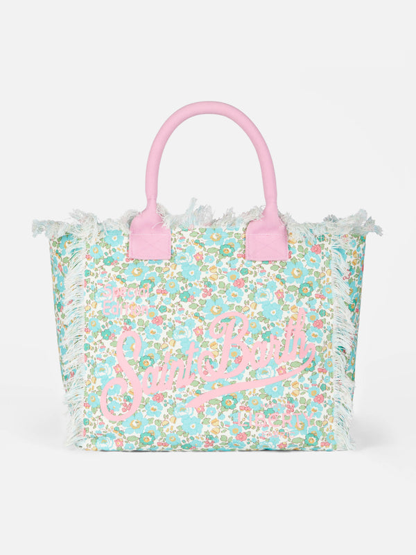 Betsy Cotton canvas Vanity Liberty tote bag |MADE WITH LIBERTY FABRIC