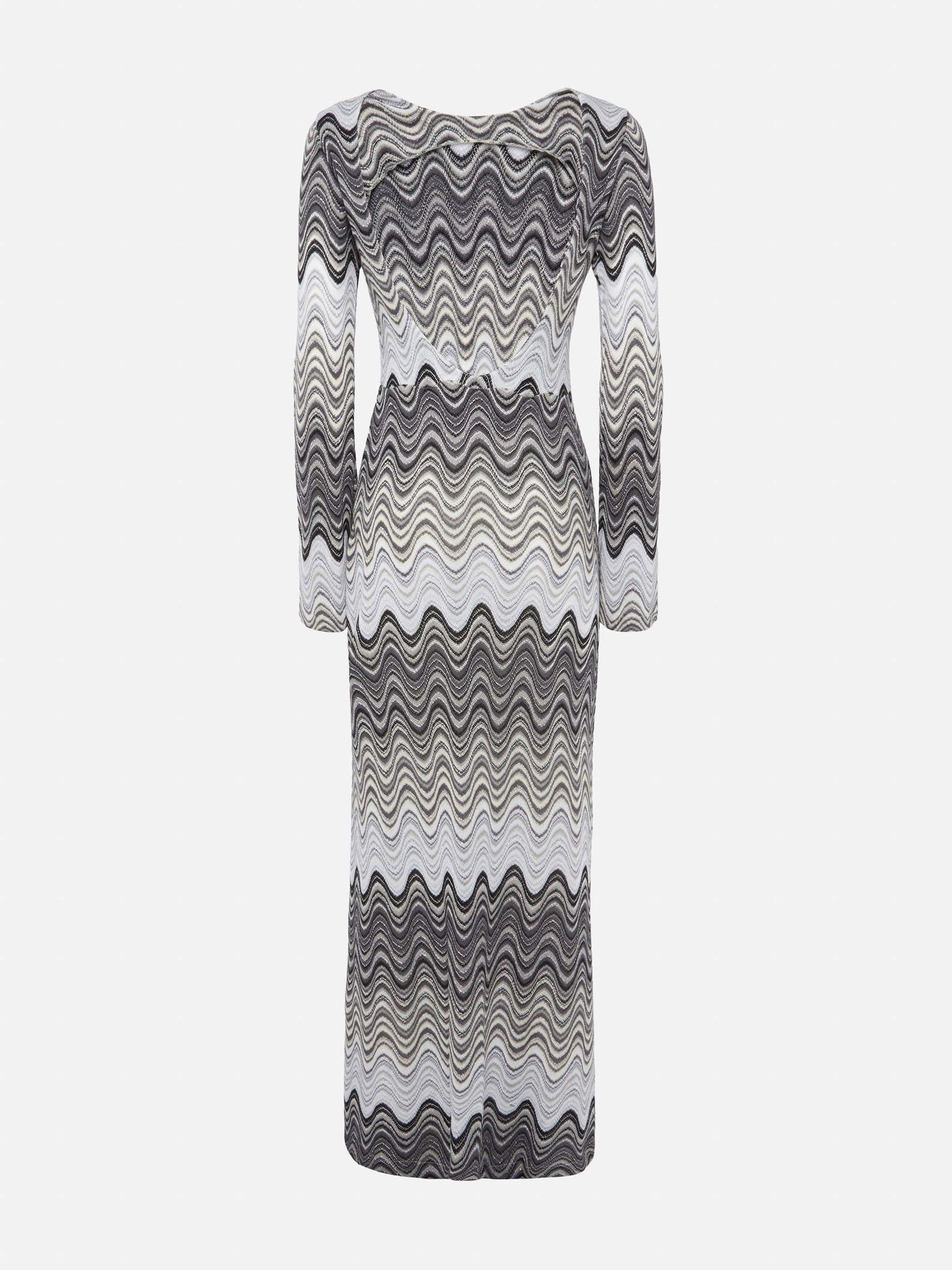Venere Maxikleid aus Raschelstrick