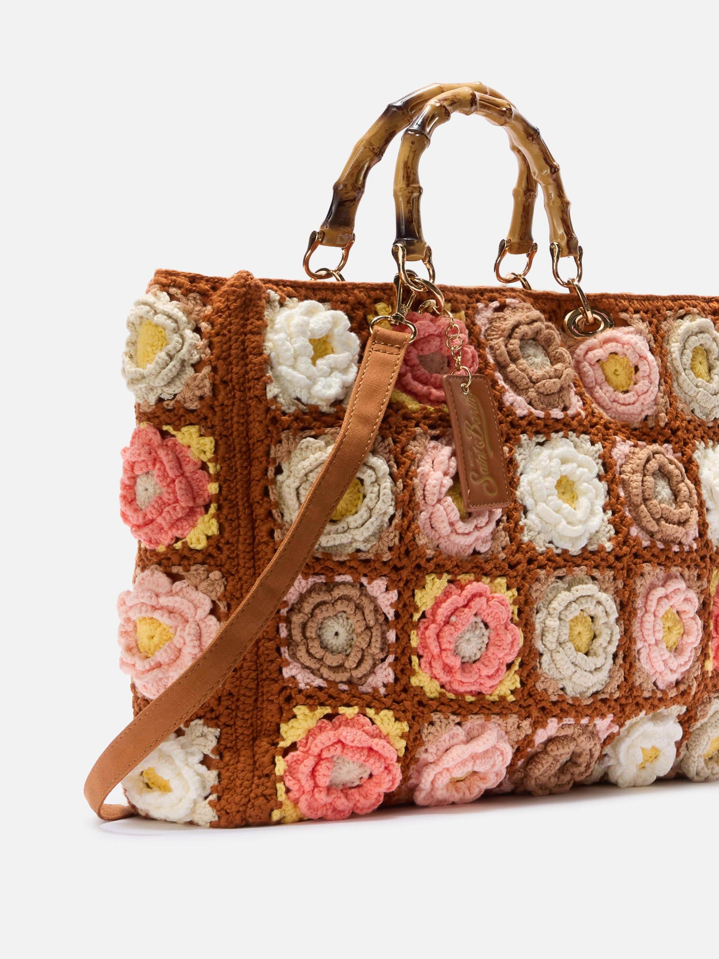 Borsa fatta a mano all'uncinetto