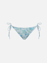Woman classic swim briefs Virgo with joanna Luise print | MADE WITH LIBERTY FABRIC