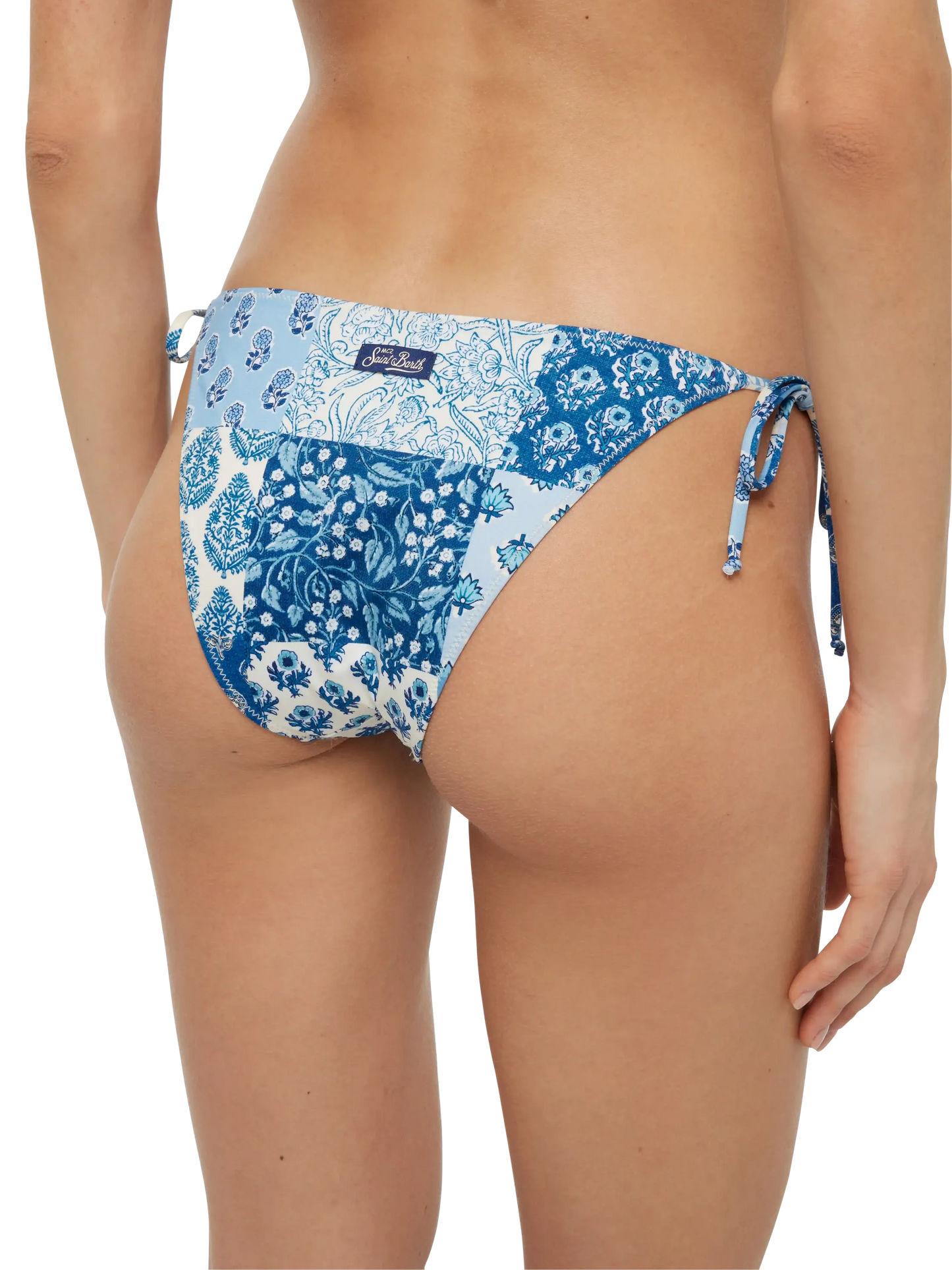 Triangle bikini Leah Virgo with floral patch print