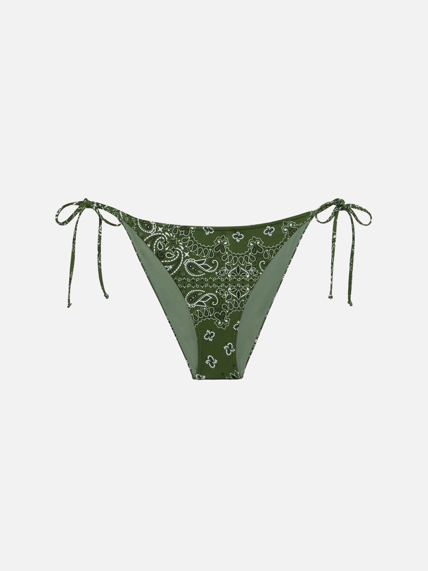 Klassische Badehose „Virgo“ mit Bandanna-Print