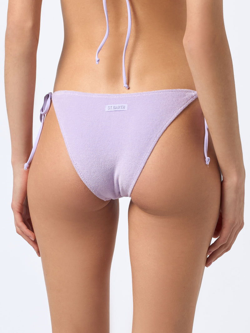 Woman terry cotton classic swim briefs Virgo