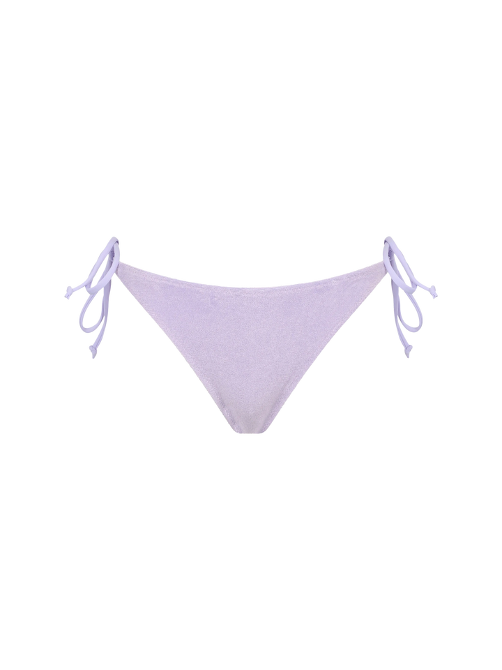 Woman terry cotton classic swim briefs Virgo - MC2 Saint Barth