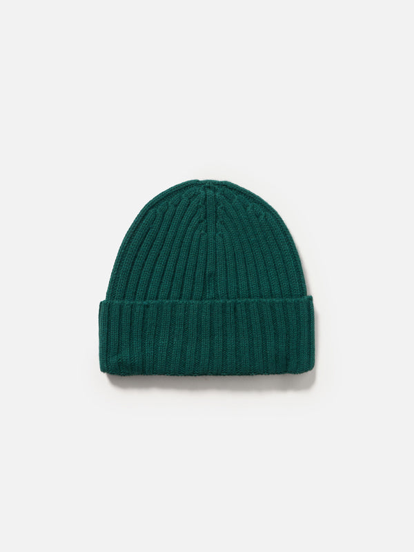 Man british green cashmere blend hat Wengen